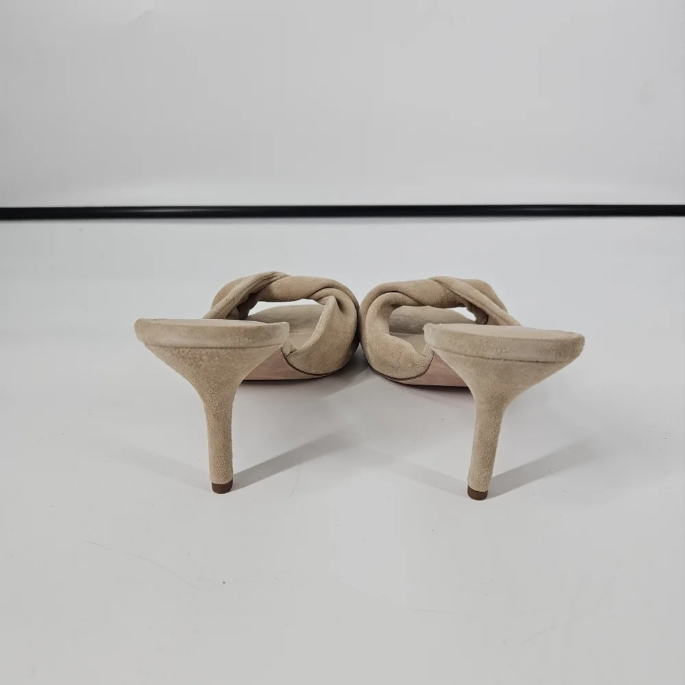 Veronica Beard Sand Suede Slip On Melli Pumps 9.5 - Picture 6 of 10